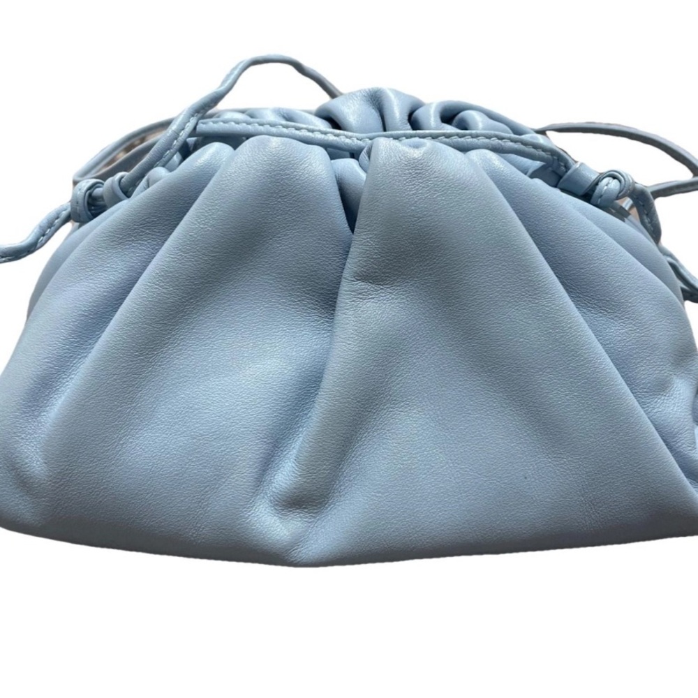 Bottega Mini Clutch ice Blue Bag crossbody